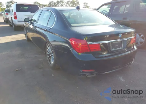 2011 BMW 740Li из США, поврежденный, VIN WBAKB4C57BC574935